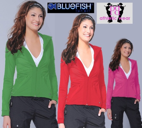 Cosmo Jacket from Bluefish Sport -Now Available in Lime, Red & Pink!